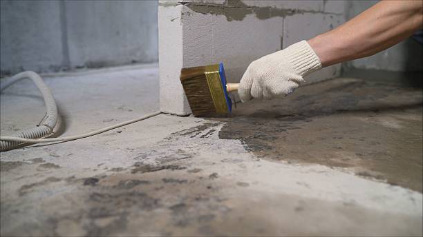 SJ Waterproofing Pros Wet Basement Repair coverage map for New Boston, OH and surrounding area